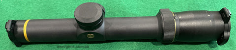 Leupold VX 7 1.5 - 6 x 25 Best scope Leupold have ever produced. Unfortunately over $3000 made them a hard sell. At used price, extraordinary value. Mounted but