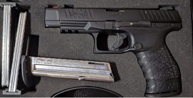 Great condition PPQ M2, excellent shooting 22lr pistol, great trainer for most full size polymer pistols, or just general plinking, comes cased with 4 magazines