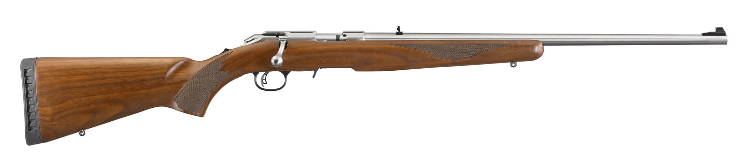 RUGER AMERICAN RIMFIRE STAINLESS WALNUT