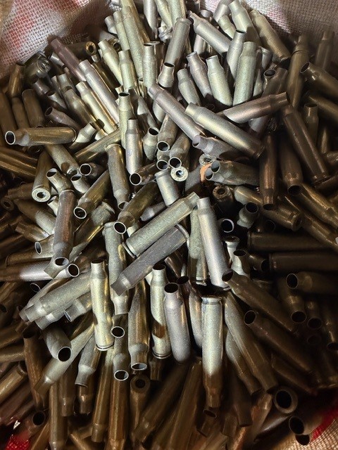 Once Fired 223 Rem Federal brass - 50 pce