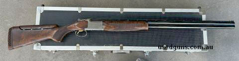 32‚Äö√Ñ√π barrel Grade 5 Sporter with adjustable cheek riser, Briley thin wall chokes, hard case, Shotgun is in excellent condition not used for 3 years. Buyer 