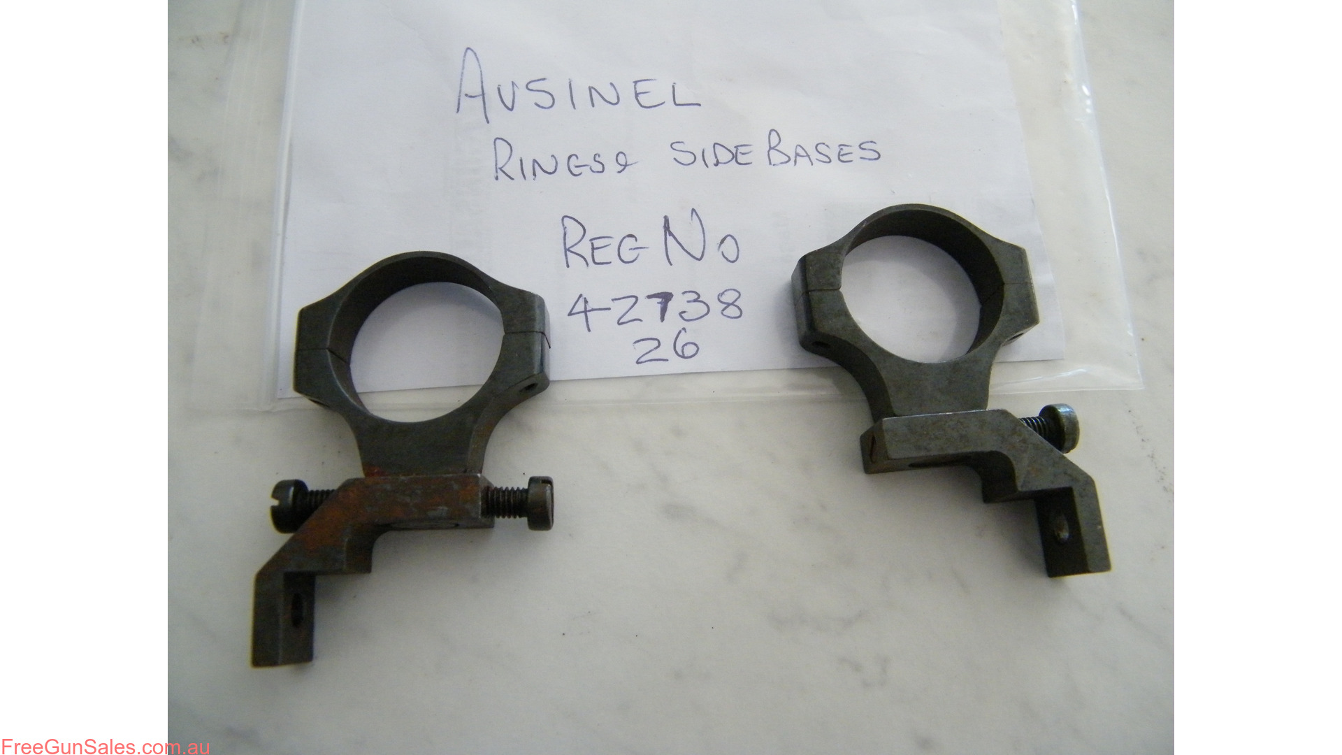 Ausinel Rings & Bases 42738 Steel
