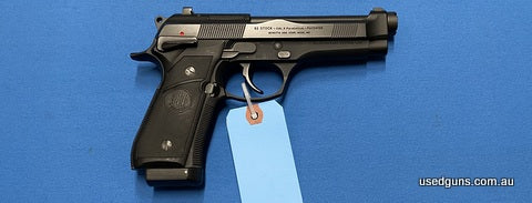 Safari Firearms Handgun Sale! Excellent condition Beretta 92FS 9mm. Cycles well, hammer and trigger are crisp. Comes cased.