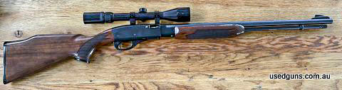 Remington fieldmaster in very good condition for age. Some minor cosmetic blemishes. Functions perfectly. Comes with Japanese 3-9x40 scope
