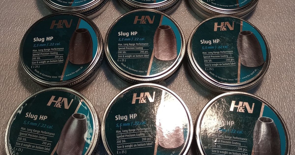 .22 Airgun Slugs & Pellets Various
