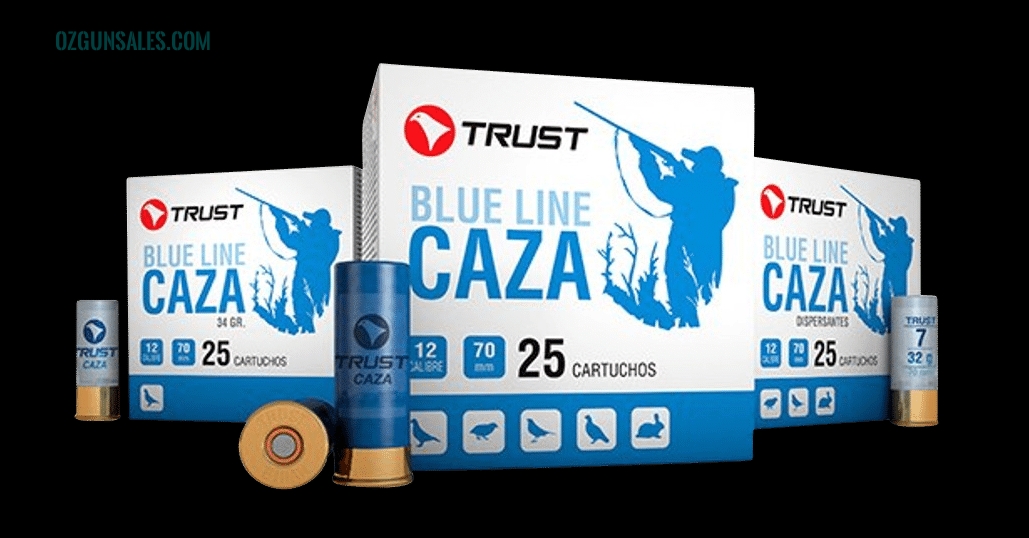 Trust Caza 1 Blue Line 12g 6 Shot 32gm 250 Rounds