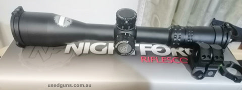 Nightforce NX8 - 4-32X50MM F1 - ZeroStop this price will include Nightforce scope ring(medium) and bubble level, It has only been used a few times, excellent co