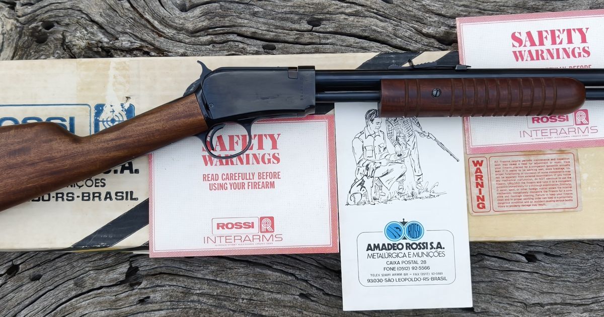 ROSSI 62 SAC GALLERY Jr. CARBINE .22LR .22 LONG .22 SHORT TAKE DOWN PUMP ACTION - UNFIRED