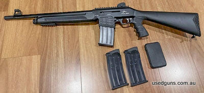 Only 2 years old, as new condition, comes with 2 factory magazines and 1 extra secondhand magazine. Price not including dealer paperwork and shipping cost.