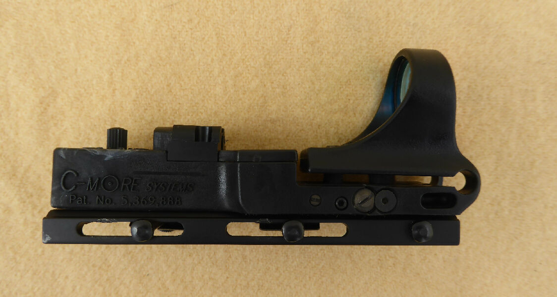 C-MORE Red Dot scope (railway series) in very good condition.  Additional images available on request.  Buyer to pay postage fees.