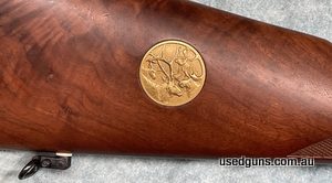 Commemorative Collector Rifle from 1978. Model ANTLERED GAME. Not many in Australia. There are two ways to look at these fine rifles. Keep them in the dark in a