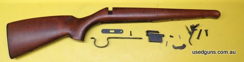 Ref: B2ES. Brno Mod 2E 22LR stock in very good condition. Has two holes drilled into bottom of forewood. What you see is what you get. Postage & handling $30.00