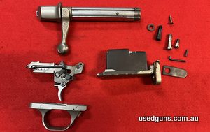 Browning Abolt 223 bolt, magazine and trigger. Please quote No. A801. Please be aware we need a copy of your firearms license to be able to process. Depending o