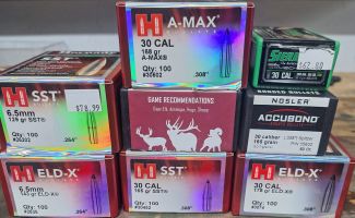 All boxes are at least 80% full and the eldx 30 cal are full Price includes postage