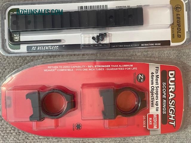 Remington Model 700 Rifle 1" Mounts Set NEW