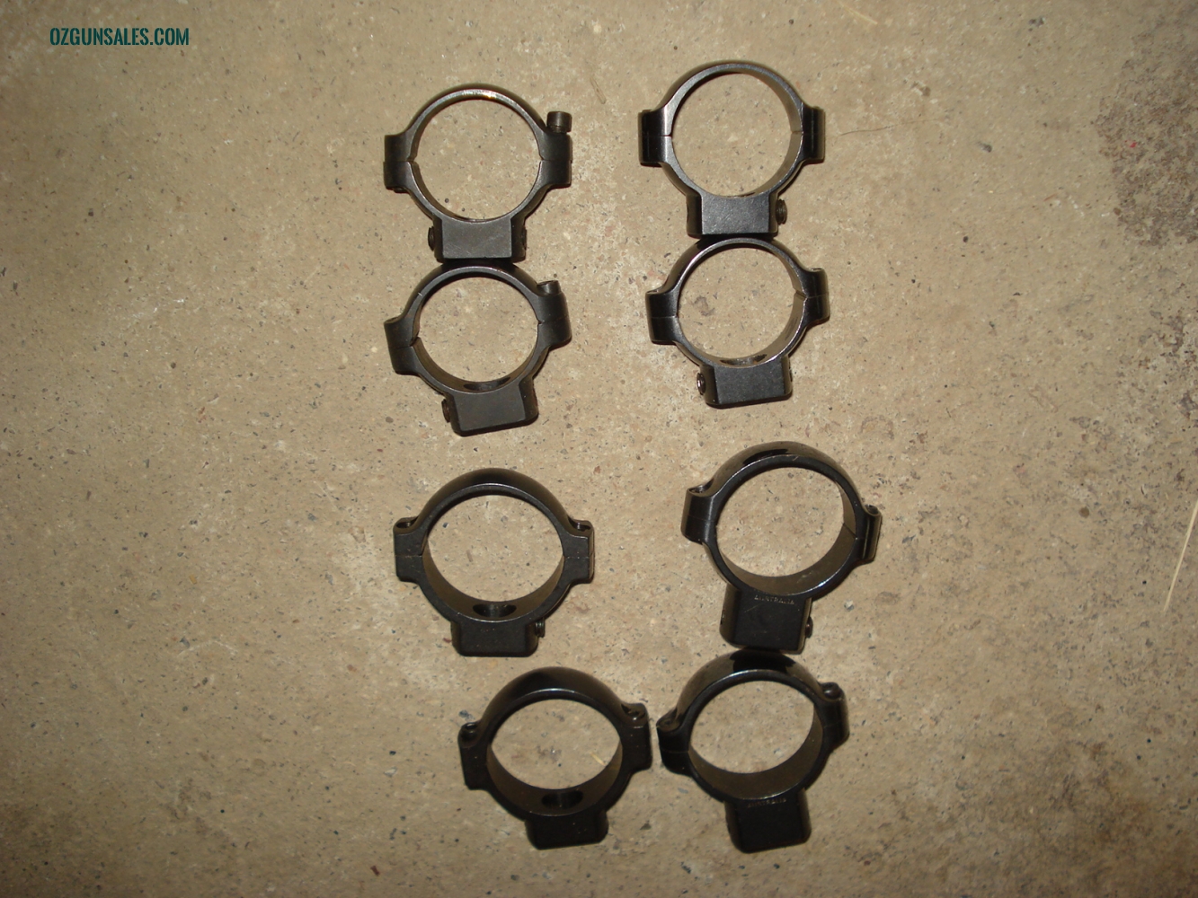 Hillver 1",26mm,30mm scope rings