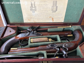Henry Nock Duelling Flintlock Pistols