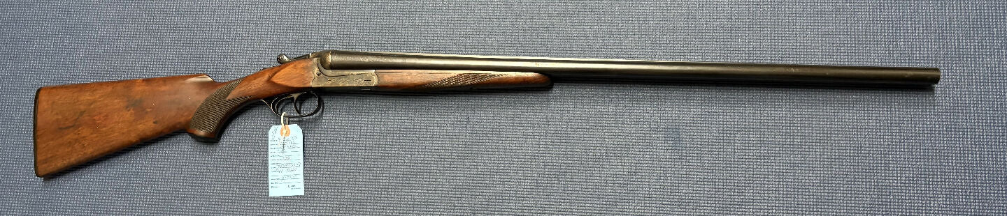 Very good condition Merkel SxS shotgun. Bores very good. Points well. Some marks to the woodwork.