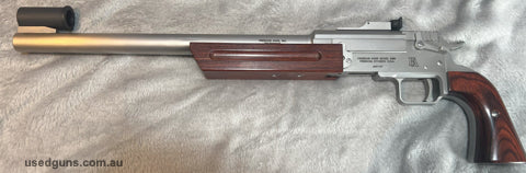 Great condiiton sought after silhoutte pistol. Very accurate and hard to find in Australia. Price Neg.