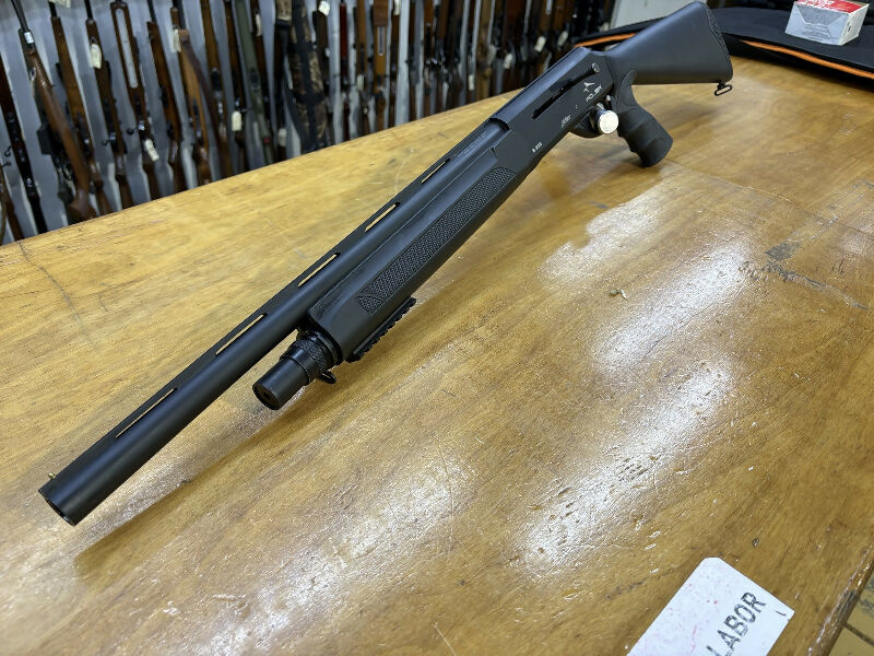 Adler B220 Straight Pull Shotgun. As new, never fired.
