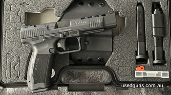 Up for sale is my Canik I bought when I had my probationary license. I have upgraded to a cz shadow 2 and no longer need this firearm. I have only put 75 rounds