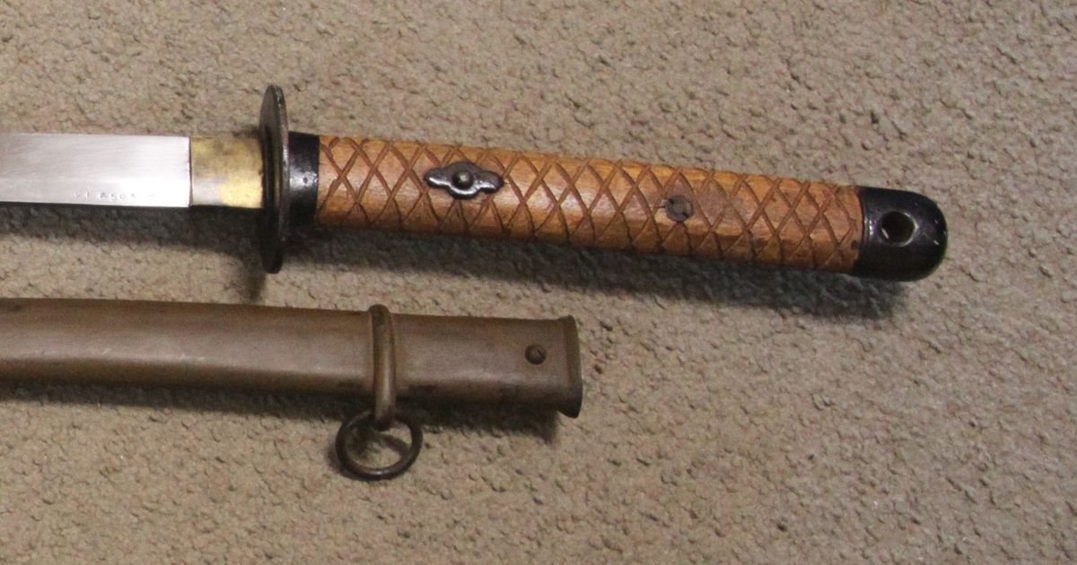 Japanese NCO Sword