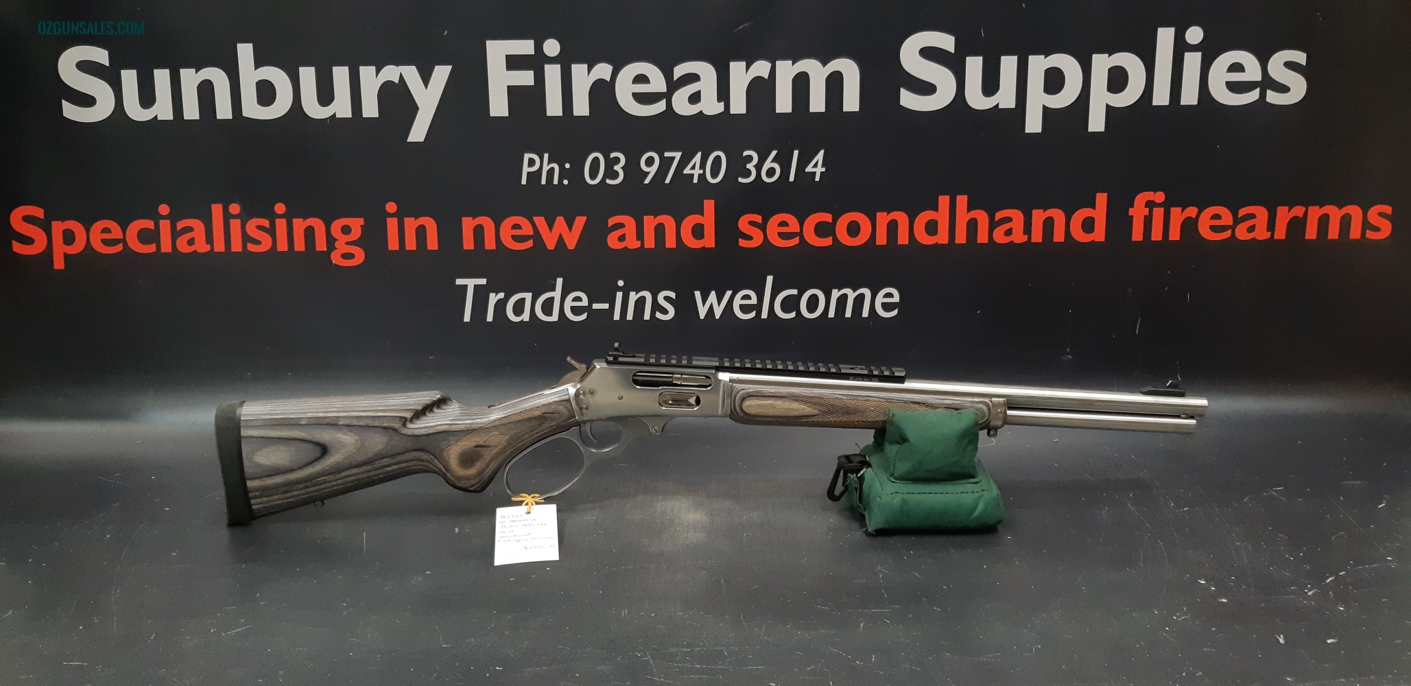 Marlin 1895 SBL 45-70GOVT Stainless Lam S/H AW333