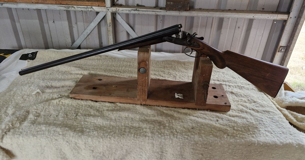 J.Hollis and Sons double barrel British made shotgun