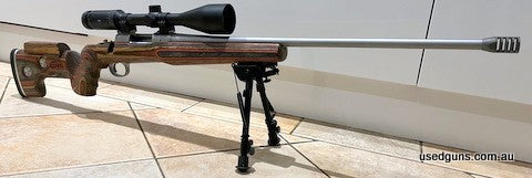 Beautiful project rifle. Minimal rounds thru the barrel. GRS stock, Bipod, Muzzle break.
