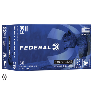 FEDERAL 22LR NO.12 BIRDSHOT 50PK