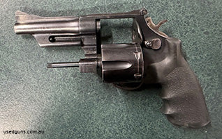 No rust , no huge lead buildup but does need a clean , has minor holster wear.this is the only photo availoable , the firearm has been test fired , it fires the