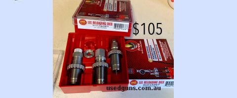 Long awaited LEE 310 cadet die set to get those 310 cadets shooting again. This die set comes with full length sizer die, powder through expander die, bullet se