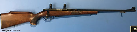 Anschutz 1431/32 22 Hornet. Nice stock with Monte Carlo cheek piece. Is in very good condition with some cosmetic marks on stock and a very good bore. Has doubl