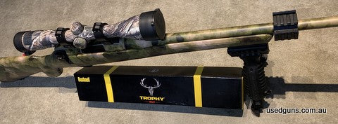 Thomson Centre 308W in excellent condition Sued new rifle buyer. Only 150 rounds true, so very accurate with the Bushnell 3-9x40 XTL scope. Includes FRB B pod a