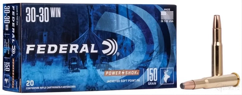 Federal 30-30 Win 150gr FN POWER-SHOK