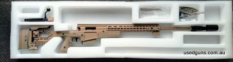 Accuracy international AX308 Tac muzzle brake 2 x 10 round mags 1 unused AI bipod spigot adaptor and pic rails Pale brown Switch barrel between standard calibre