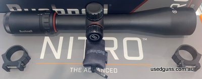 Scope is in as new condition, no noticeable Marks. This is FIRST Focal Plane Version, with deploy reticle in Milrad. Will include Pair of Leupold PRW2 Rings, an