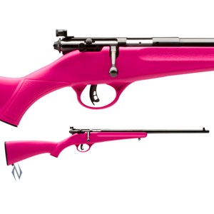 SAVAGE
RASCALPINK
RASCAL
22LR SINGLE SHOT
BLUED FINISH
PINK SYNTHETIC STOCK
OPEN SIGHTS
NEW $335
PROHIBITED FOR SALE IN NSW!!!