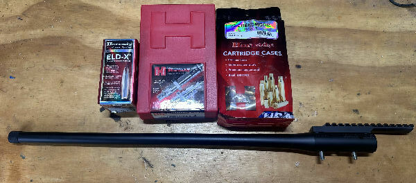 Brand new unfired blaser R8 custom built 22 creedmore barrel¬†