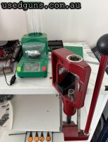 Whole reloading equipments for sale. I don't have time to reload so I decide to sell them. They are brand new,never used. The table is included as well. I got m