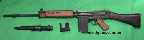 Original L1A1 rifle in excellent condition. Fired less than 100rds so chrome bore is mint. Prohibited category in NSW.Buyer pays postage to your dealer.