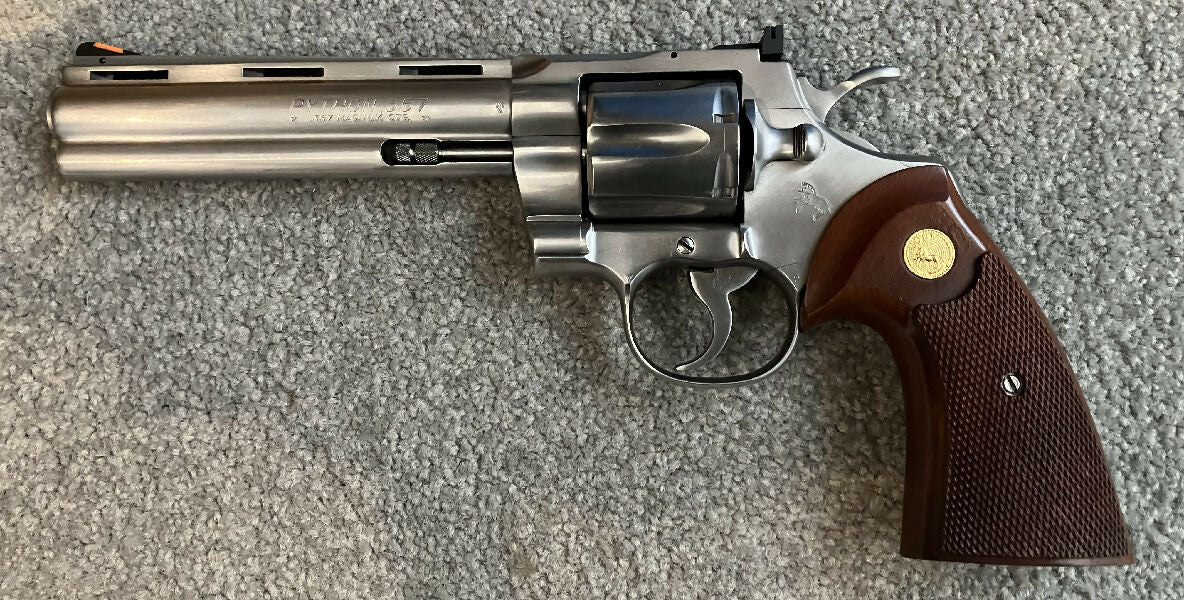 Unmarked Timber Grips Brushed Stainless,  unused in 8 years immaculate condition wont dissapoint