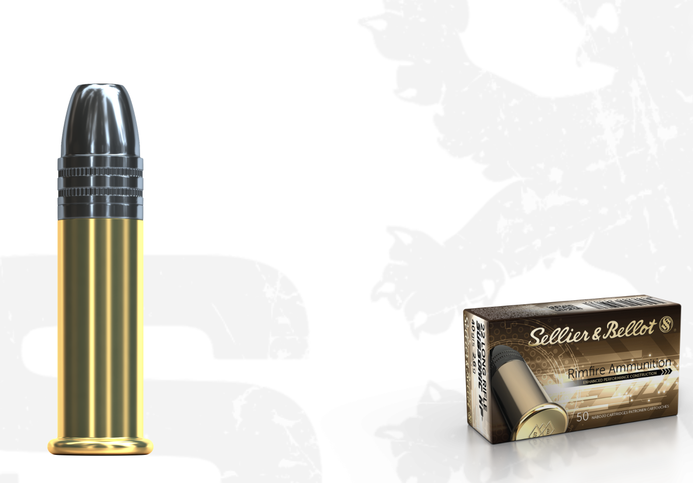 S&amp;B Sellier &amp; Bellot 22 Long Rifle 40 grain HP-LHP Subsonic