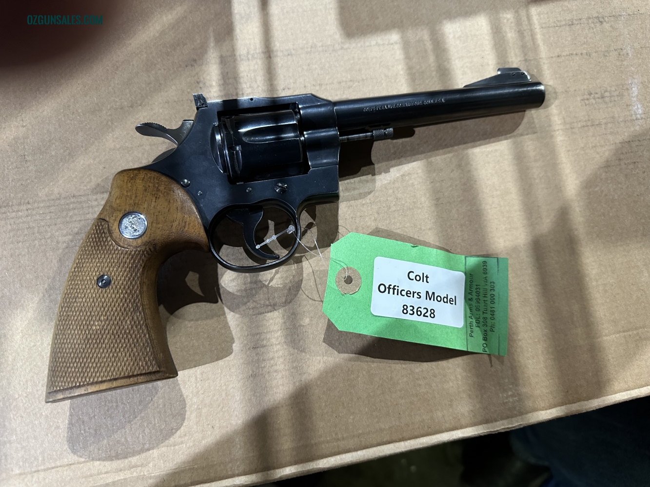 Colt Officers Model Match Rimfire Revolver