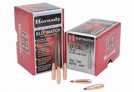 Hornady 22 Cal .224 75gr ELD Match