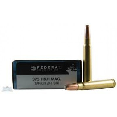 Federal .375 H&H Power-Shok 270gr 20pk
