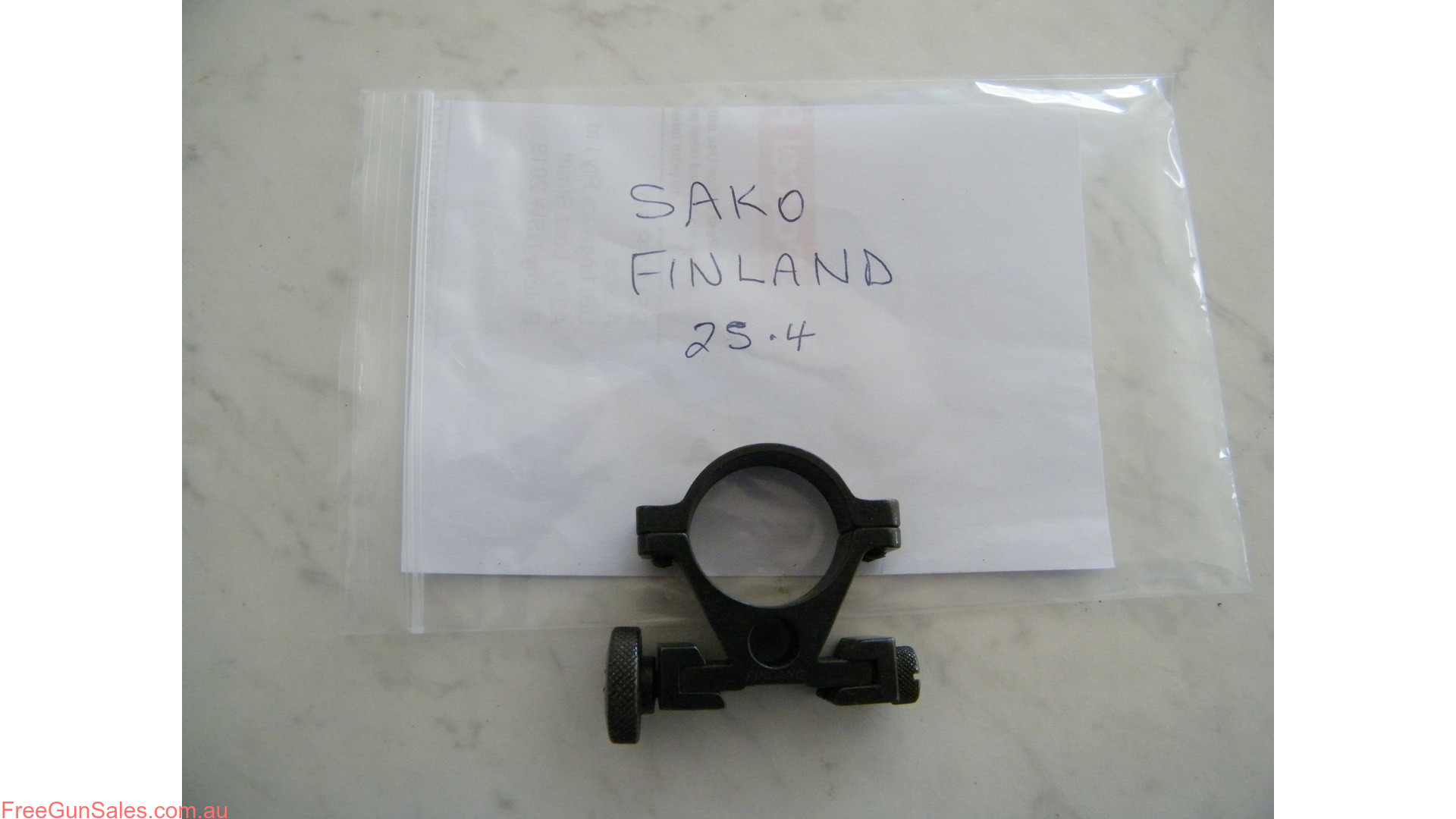 Sako Scope Ring 25.4 Steel