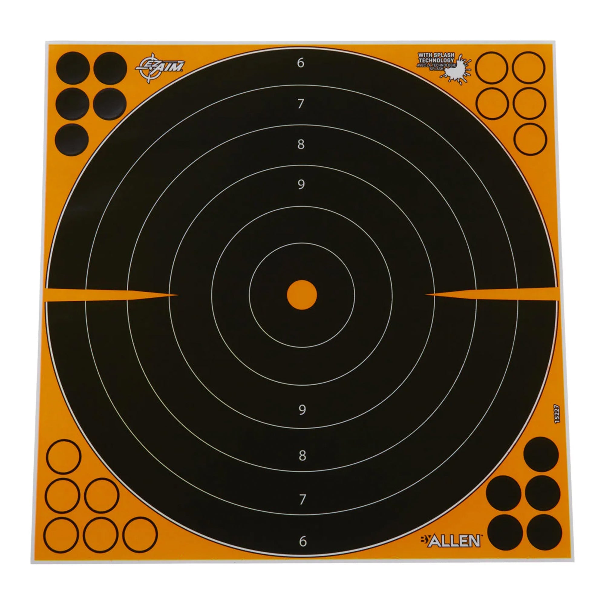 Splash Adhesive 17" Bullseye Target