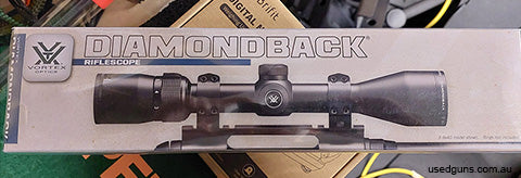 Brand new Vortex Diamondback DBK-04-BDC 4-12x40 Dead-hold BDC (MOA) Bought for a hunting rifle that never ended up getting used as I sold the rifle before mount