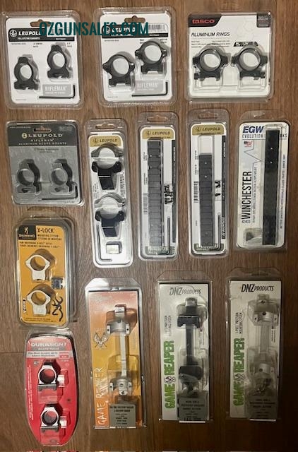 New Mounts To Clear DNZ / Tasco / EGW / Leupold
